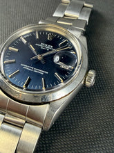 Load image into Gallery viewer, Rolex Date ref. 1500 blue sigma dial from 1971
