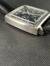 Load image into Gallery viewer, Tag Heuer Monaco CS2111 Black Dial Automatic Chronograph
