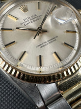 Load image into Gallery viewer, Rolex Datejust reference 1601 14k/SS on oyster bracelet from 1973
