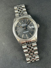 Load image into Gallery viewer, Rolex Datejust ref. 16030 with dark gray tapestry dial circa 1984
