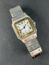 Load image into Gallery viewer, Cartier Santos Carree ref. 2961 circa 1971 with booklet and receipt
