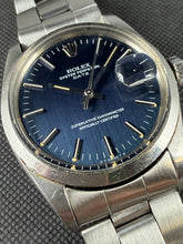 Load image into Gallery viewer, Rolex Date ref. 1500 blue sigma dial from 1971
