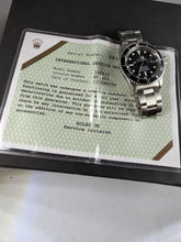 Load image into Gallery viewer, Rolex Submariner 1680 with Service Dial and Papers
