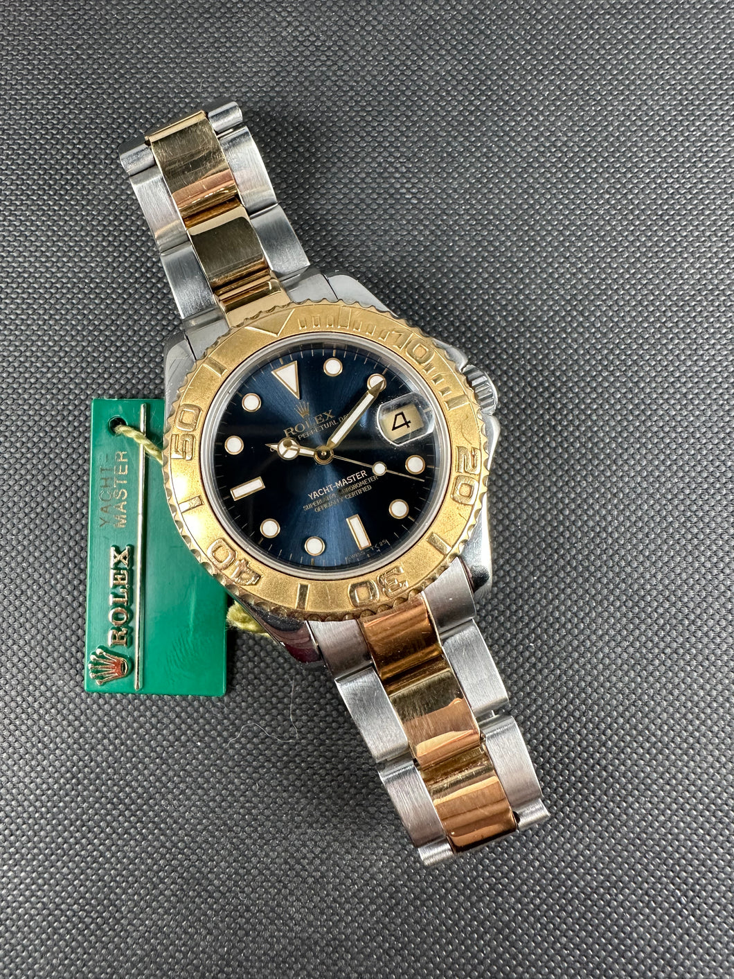 Rolex Yachtmaster 18k/SS 68623 35mm with original papers